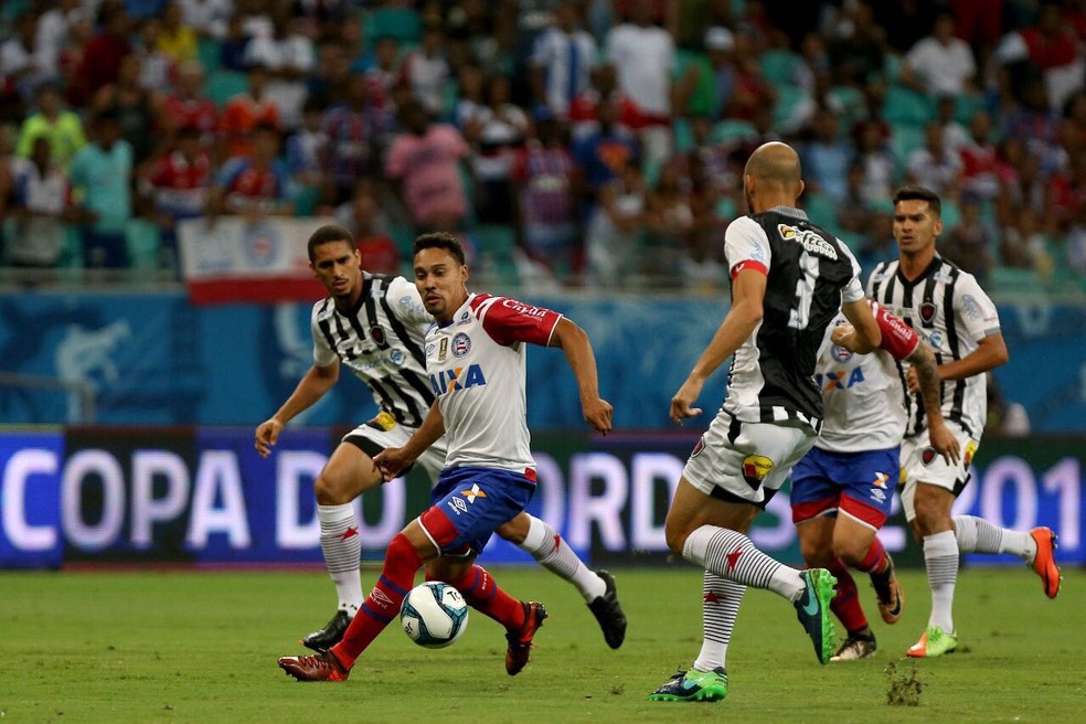 Bahia e Botafogo-PB estão perto da classificaçã (Foto: Felipe Oliveira / Divulgação / EC Bahia)