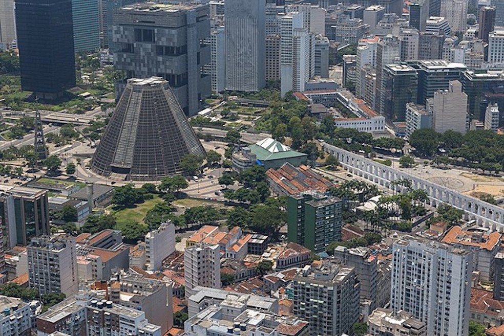 Centro do Rio de Janeiro — Foto: Diego Baravelli/ Wikimedia Commons/ CreativeCommons