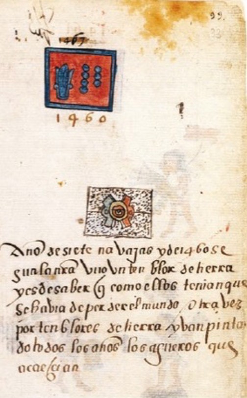 Manuscrito do século 16 revela terremoto que ocorreu em 1460  (Foto: Gerardo Suárez/Virginia García-Acosta)