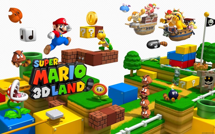 Super Mario 3D Land é o jogo do encanador mais bem sucedido do 3DS (Divulgação/Nintendo)
