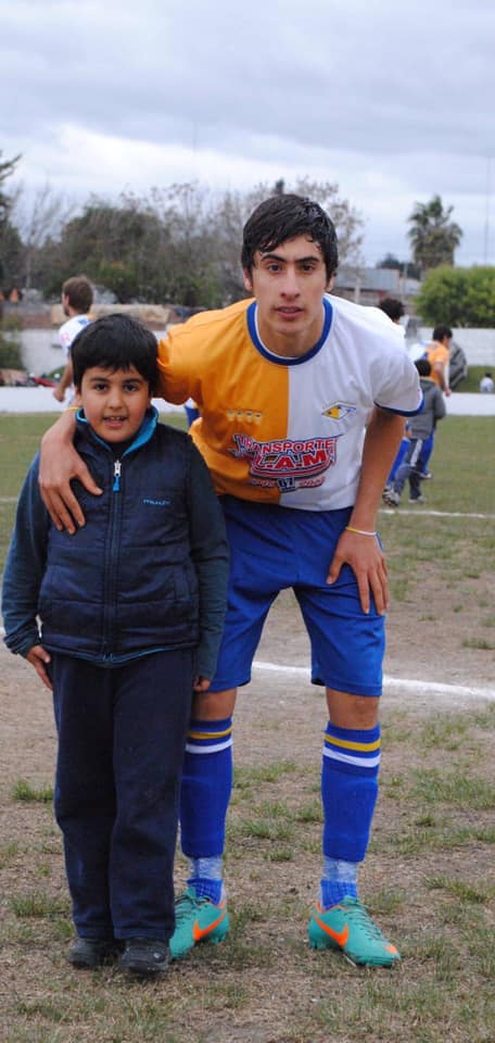 Miguel Merentiel em campo pelo Bella Vista — Foto: Arquivo Pessoal