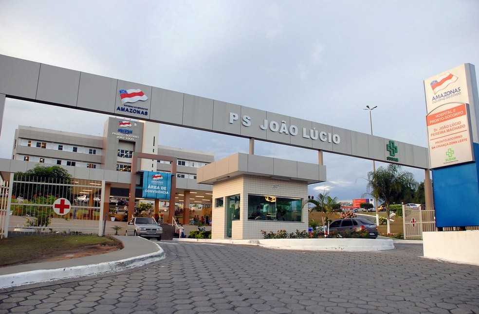 Bebê foi internado no Pronto-Socorro da Criança da Zona Leste de Manaus (Foto: Divulgação/Susam)