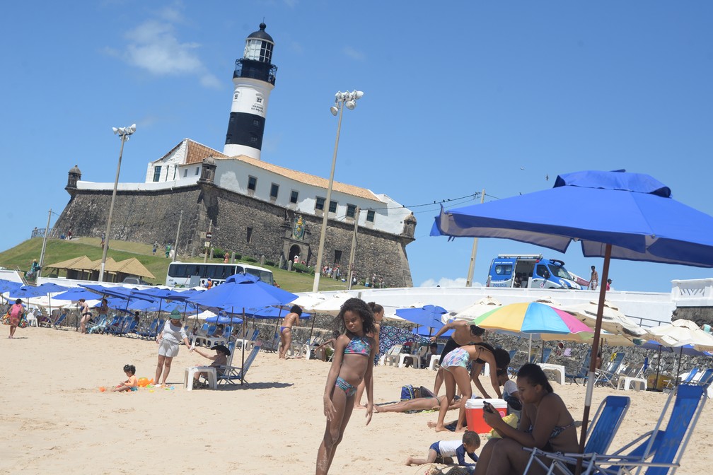 Farol da Barra, em Salvador — Foto: Carlos Alberto/Ag. Haack