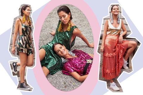 Camilla Marinho e Raquel Lionel, amantes do carnaval desde meninas, assinam uma coleção exclusiva de carnaval para  missinclof