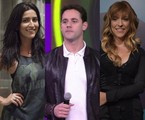 Maria Joana, Thiago Pereira e Júlia Rabello | Reprodução e TV Globo