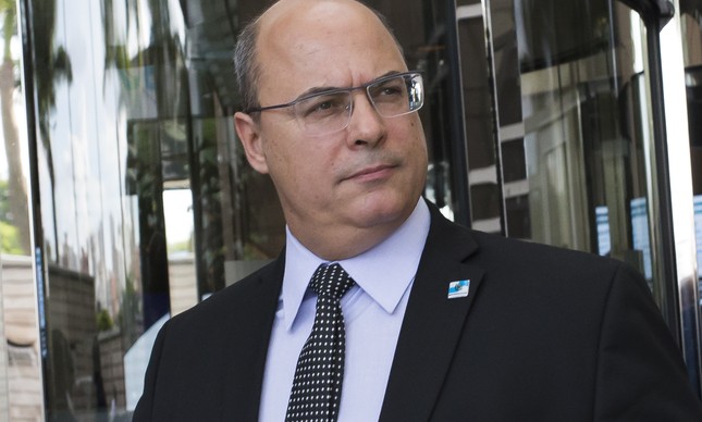 O governador do Rio, Wilson Witzel (PSC) 