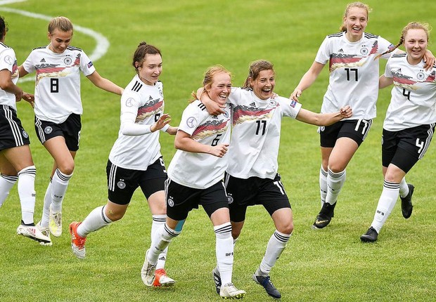 O futebol feminino está crescendo na Alemanha