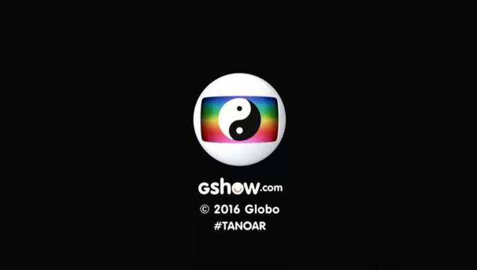Logo da Globo recebe Yin Yang (Foto: TV Globo)