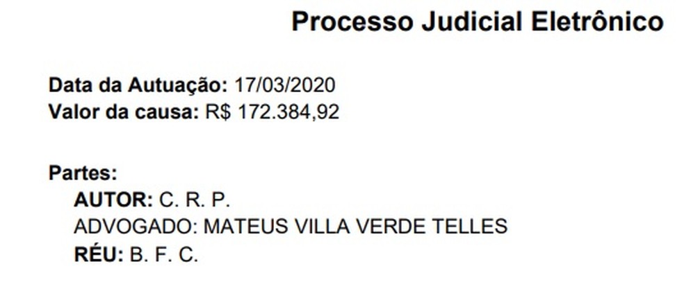 Clayton cobra pouco mais de R$ 170 mil  — Foto: Reprodução