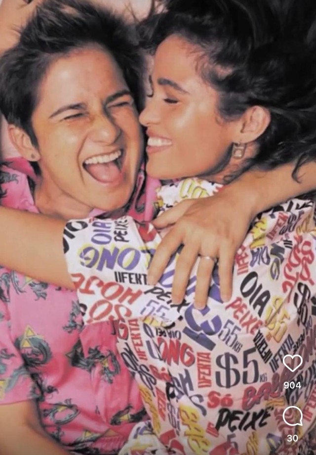 Nanda Costa e Lan Lanh dividem momentos românticos para celebrar o amor (Foto: Reprodução/Instagram)