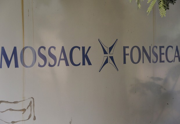 Logo da Mossack Fonseca, visto na Cidade do Panamá : empresa implicada na investigação "Panama Papers" (Foto: Carlos Jasso/Reuters)