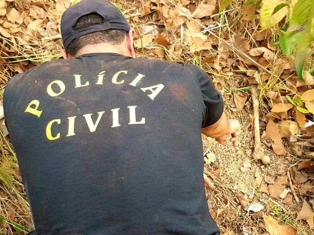 Polícia Civil localizou nas proximidades de lixão em Cuiabá a ossada de uma jovem desaparecida desde 2012. (Foto: Assessoria / Polícia Civil)