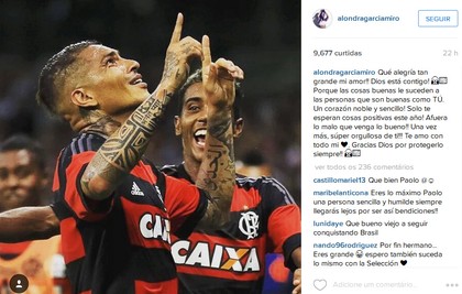 Mãe e noiva viram amuleto para Guerrero desencantar no Flamengo