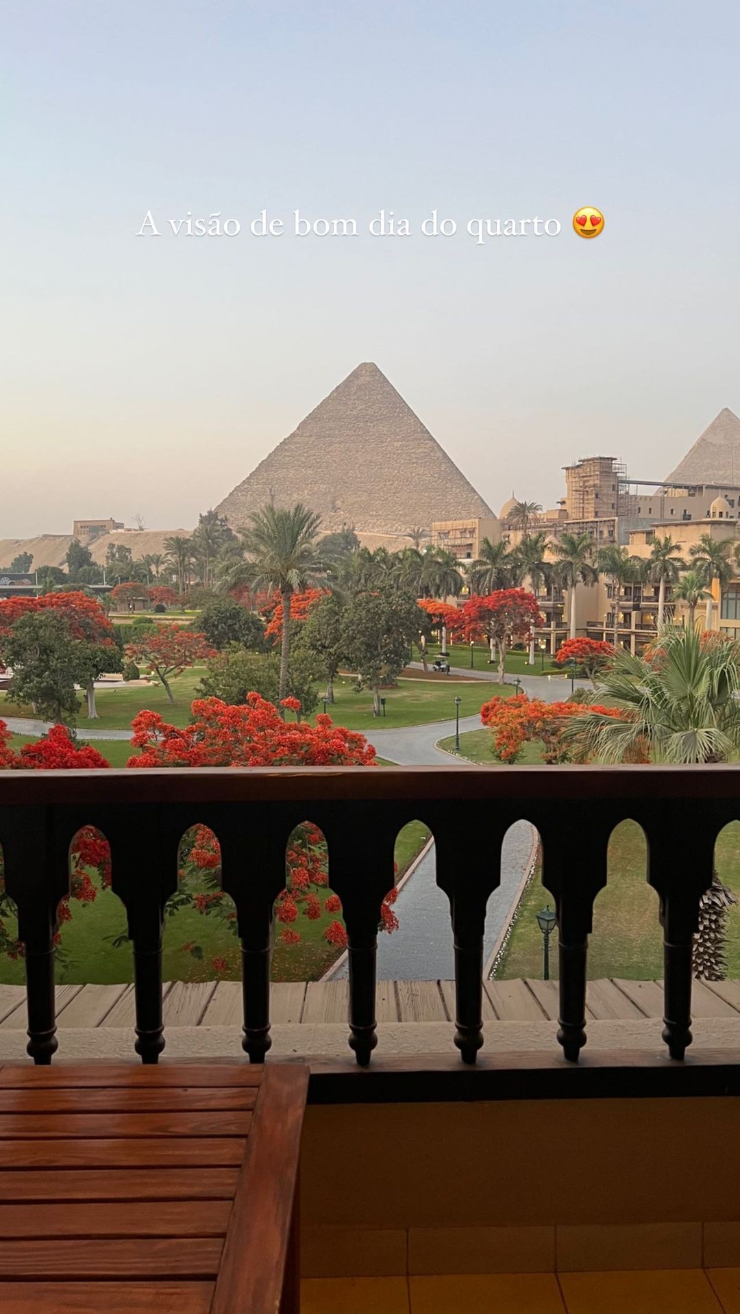 Maria Lina abre álbum de fotos de viagem ao Egito (Foto: Reprodução/Instagram)