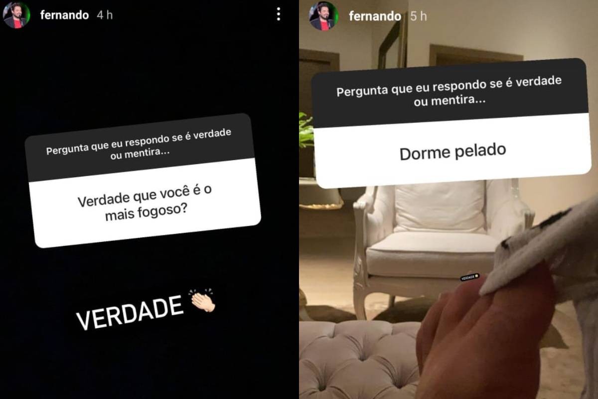 Fernado Zor responde a perguntas de fãs (Foto: Reprodução/Instagram)