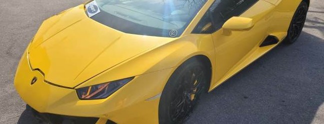 Lamborghini de R$ 3,5 milhões será leiloada em São Paulo — Foto: Divulgação
