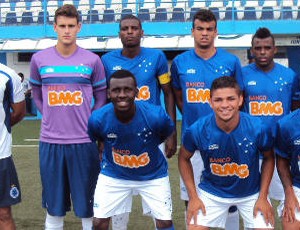 Foto do time sub-20 do Cruzeiro no Brasileiro sub-20 (Foto: Divulgação \Cruzeiro)