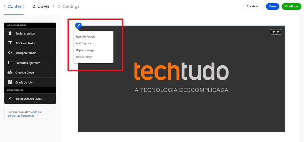 Como Criar Um Portfolio Online Usando O Behance Utilitarios Techtudo
