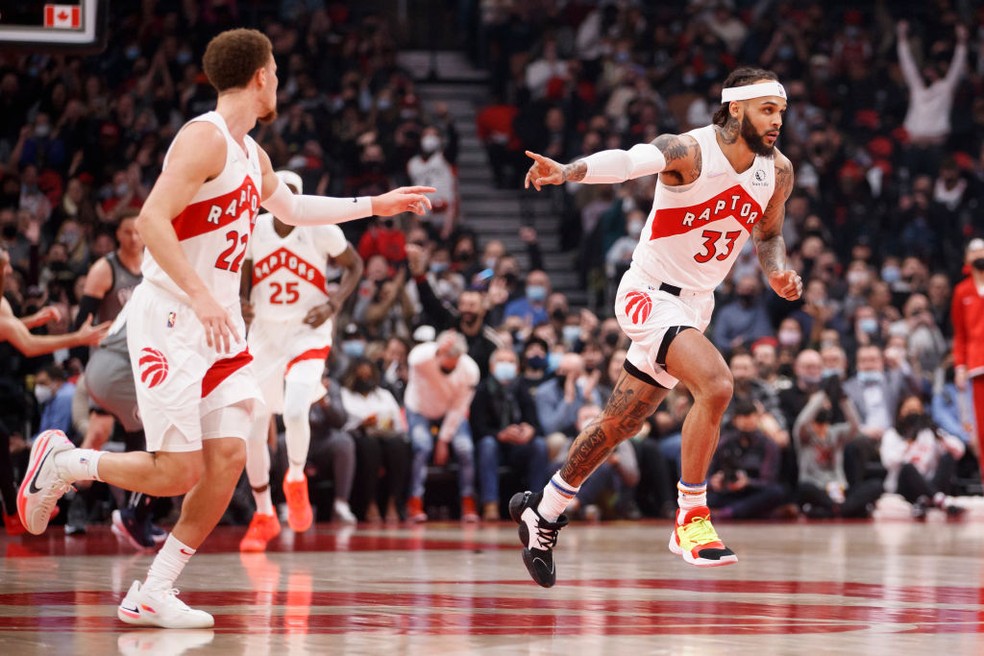 Toronto Raptors x Brooklyn Nets NBA — Foto: Cole Burston/Getty Images