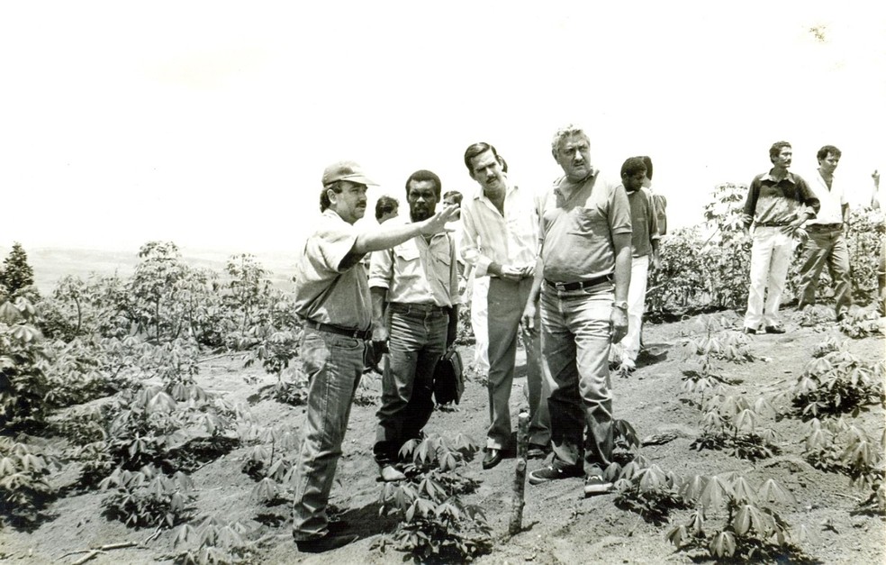 Pesquisador e quilombola, Zezito Araújo participou do processo de tombamento da Serra da Barriga na década de 1980 — Foto: Arquivo Ufal