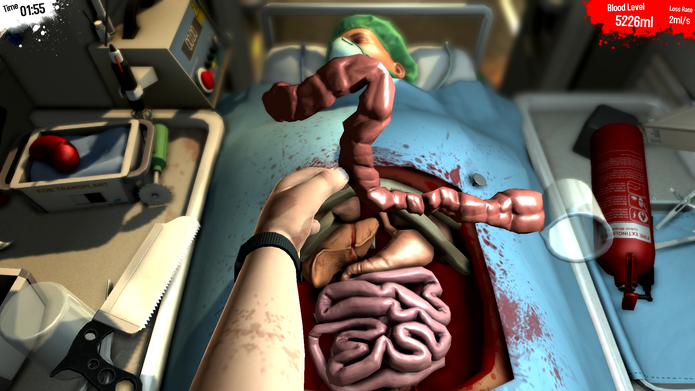 O hilário Surgeon Simulator (Foto: Divulgação/Bossa Studios)