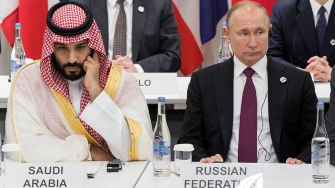 BBC - A Arábia Saudita e a Rússia parecem ter desistido de seguir cooperando para estabilizar o preço do petróleo (Foto: Getty Images via BBC News)