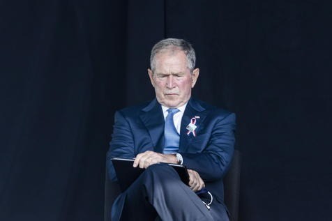 George Bush, ex-presidente dos EUA (Foto: Agência ANSA)