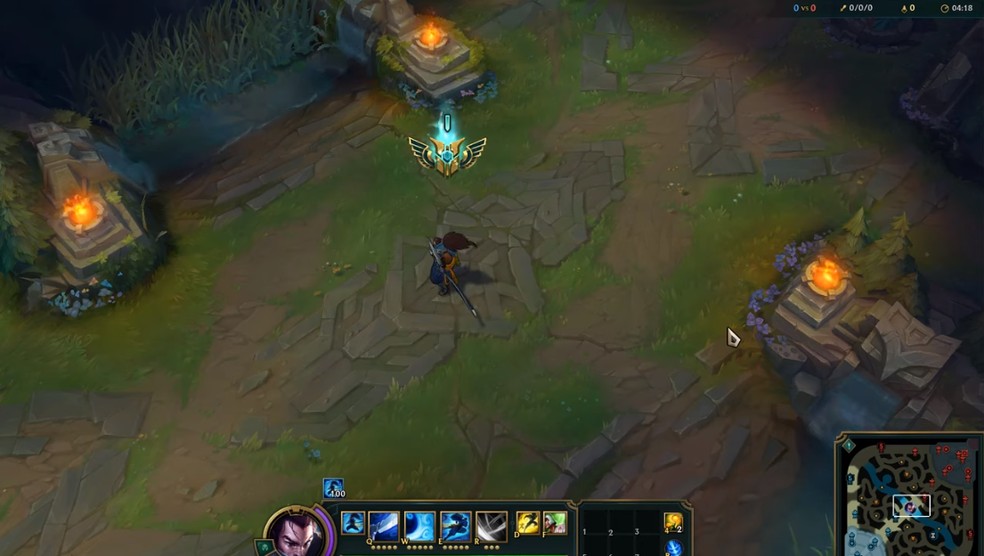 Animação de maestria do primeiro nível dos Eternos do LoL — Foto: Reprodução/YouTube League of Legends - Top Secret Channel