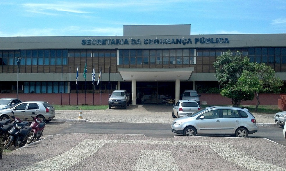 Sede da Secretaria de Segurança Pública do Tocantins — Foto: Divulgação/ATN
