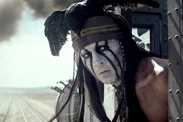 Johnny Depp em O Cavaleiro Solitário (Foto: Divulgação)