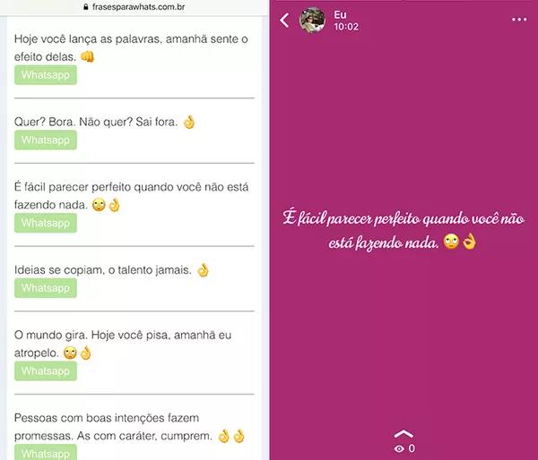 Featured image of post Frases Para Status Do Whatsapp Letras De Musicas Gospel