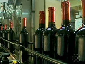 Vinícolas brasileiras buscam elevar consumo de vinho nacional no país (Foto: Reprodução/TV Globo)