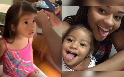 Juliana Alves mostra corte de cabelo da filha em casa; vídeo