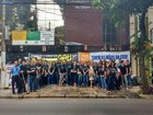 Servidores federais protestam contra a extinção da CGU, em Belém