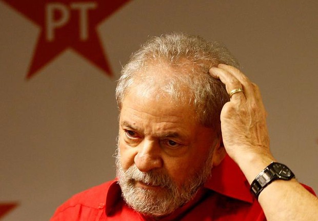 O ex-presidente Luiz Inácio Lula da Silva durante congresso do Partido dos Trabalhadores (Foto: Leonardo Benassatto/Arquivo/Reuters)