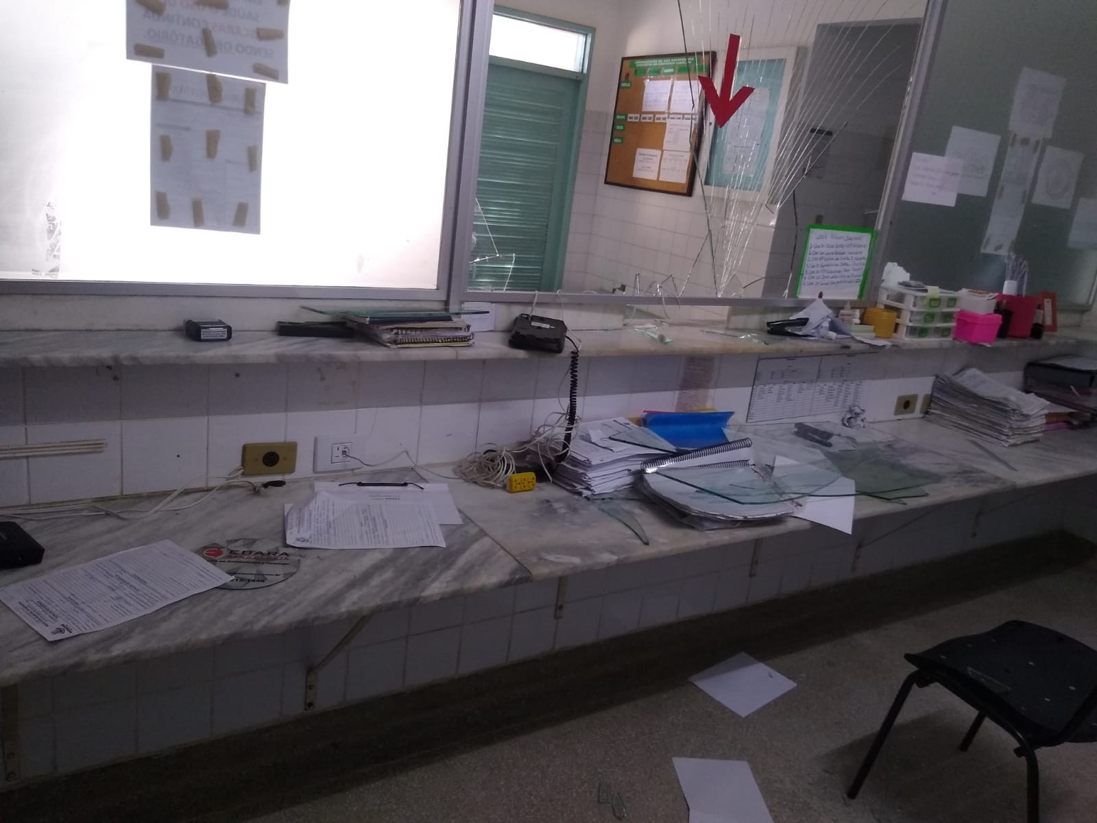 Unidade de saúde é arrombada um dia após ser assaltada em Mossoró