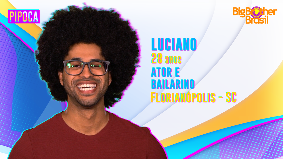 Luciano é participante do BBB22 — Foto: Globo