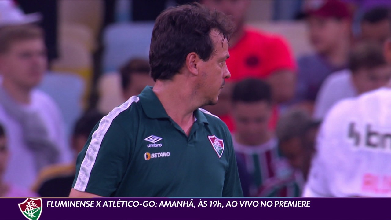 Fluminense x Atlético-GO: amanhã, às 19h, ao vivo no Premiere