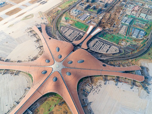 Beijing Daxing Airport Aerial View (Foto: Getty Images)