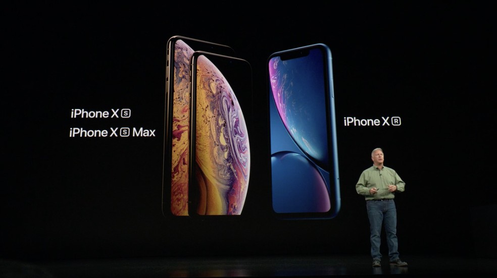Lançamentos de 2018: iPhone XS, iPhone XS Max e iPhone XR — Foto: Reprodução/Apple