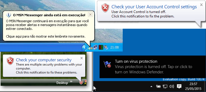 Descubra como desativar as notificações de balão do Windows (Foto: Montagem/Edivaldo Brito)