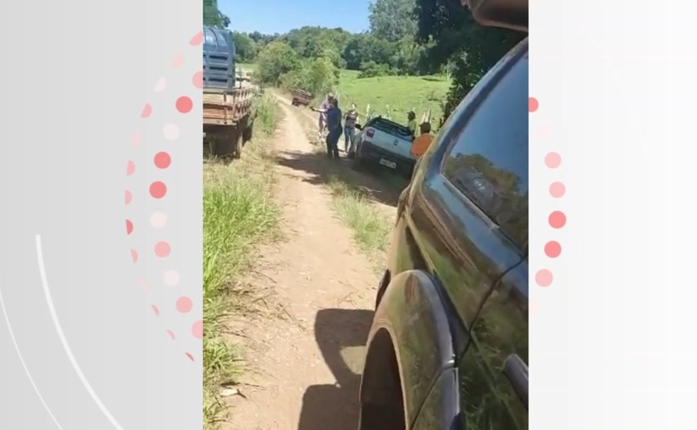 Vídeo mostra momento do confronto — Foto: Polícia Civil