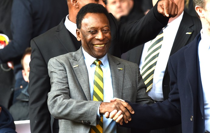 Pelé, Liverpool X Manchester United (Foto: Agência AFP)