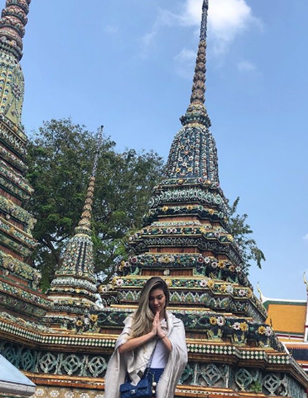 Bruna Santana em Bangkok, na Tailândia (Foto: Reprodução/Instagram)