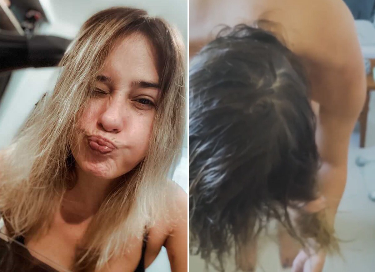 Paloma Duarte relata queda de cabelos  (Foto: Reprodução/Instagram)