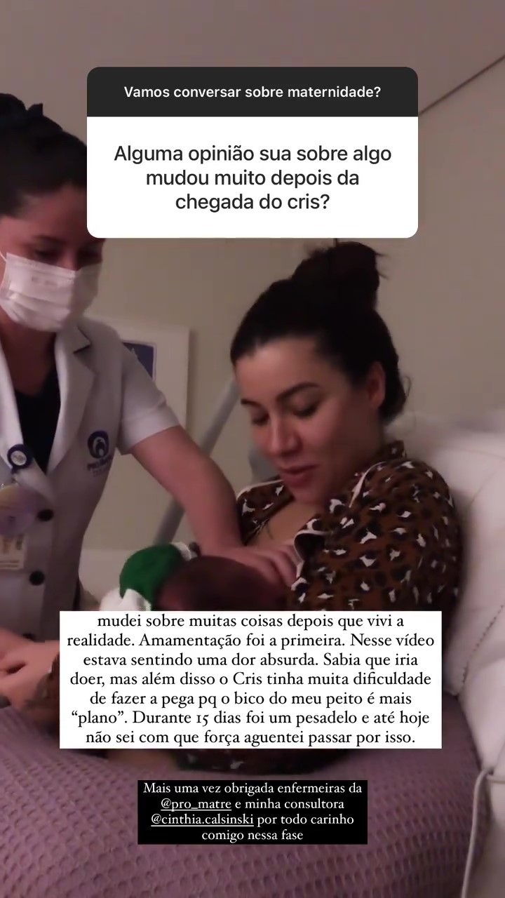Bianca Andrade responde perguntas de fãs sobre maternidade (Foto: Reprodução/Instagram)