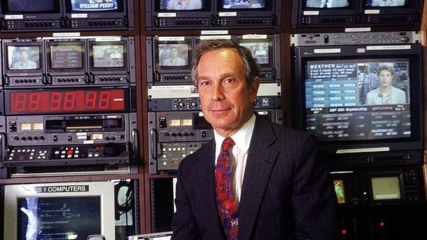 Bloomberg construiu um império de comunicação a partir de informação financeira (Foto: Getty Images via BBC News)