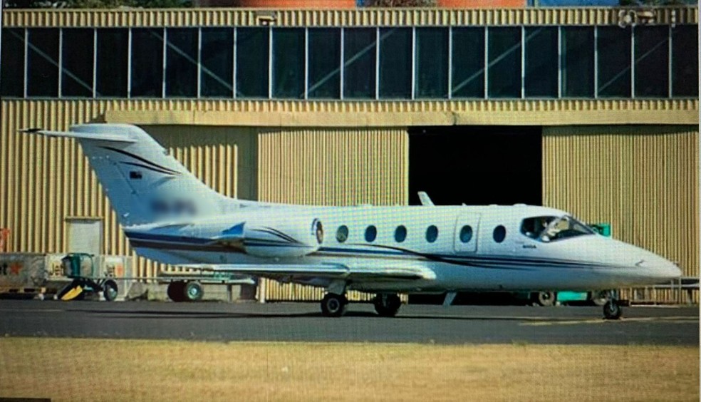 Avião de 19 lugares comprado por Glaidson Acácio dos Santos, em junho de 2021 — Foto: Reprodução