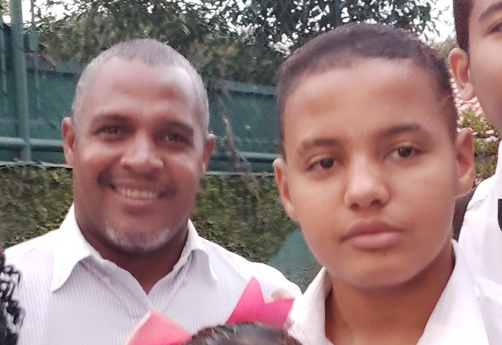 Gabriel Henrique perdeu o pai no mês de setembro — Foto: Arquivo pessoal