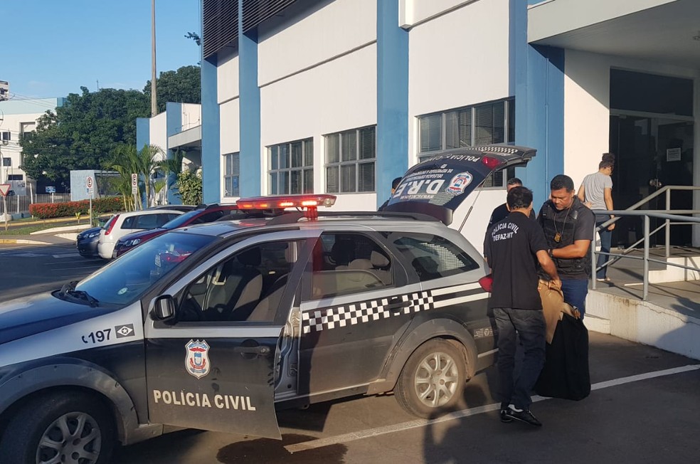 Segunda fase da Operação Sangria — Foto: Tiago Terciotty/TV Centro América